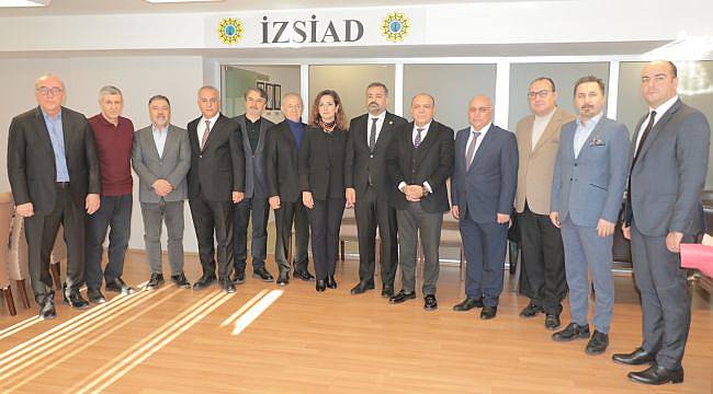 İZSİAD, Aslanoğlu’nu ağırladı