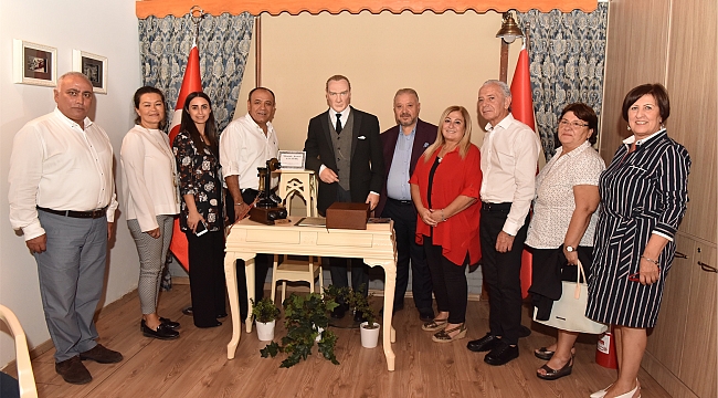 İZSİAD’tan Ata Anı Evi teşekkürü
