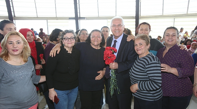 Karabağlar’da Kadınlar Günü’ne özel kutlama