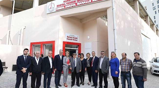 Karşıyaka’da Kemal Anadol Mahalle Merkezi açıldı