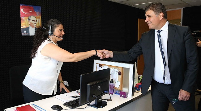 Karşıyaka’da sıcak bayramlaşma