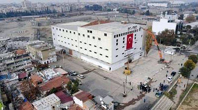 Kentsel dönüşüm için Ege mahallesinde yıkım çalışmaları başladı