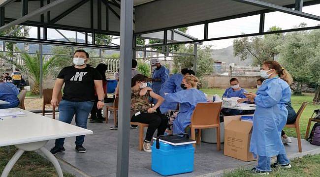 KOSBİ’den çalışanlara fabrikada aşı hizmeti