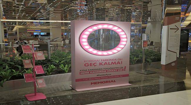 Meme Kanseri Farkındalığı İçin Pembe Ayna Seninle