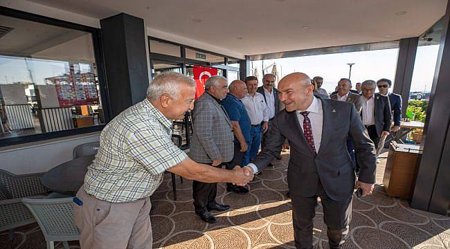 Muhtarlardan kampanyaya destek