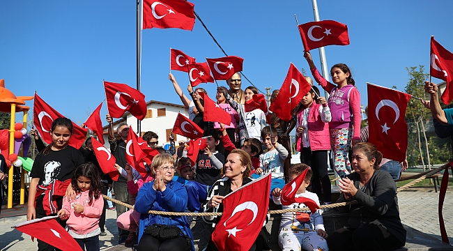 Mustafa Kemal Atatürk Parkı Urla’da açıldı