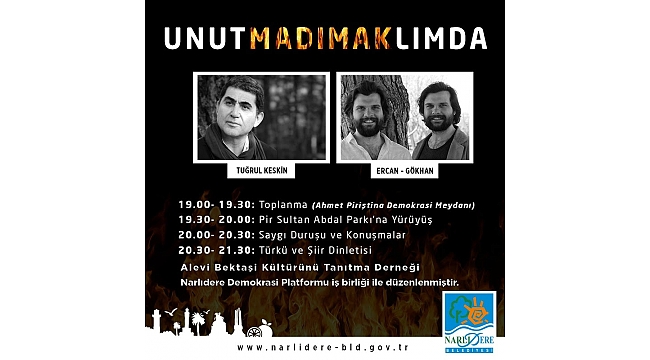 Narlıdere Belediyesi, Sivas Katliamı’nı anacak!