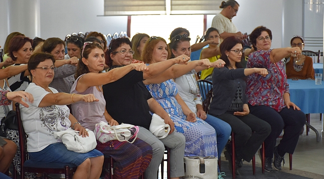 Narlıdere Belediyesi, ‘meditasyon’ eğitimi verdi!