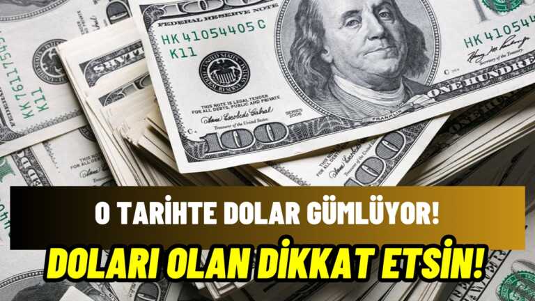 O Tarihte Doları Elinde Kalan Gümledi! Hızla Düşeceği Tarihi Uzman Ekonomist Verdi