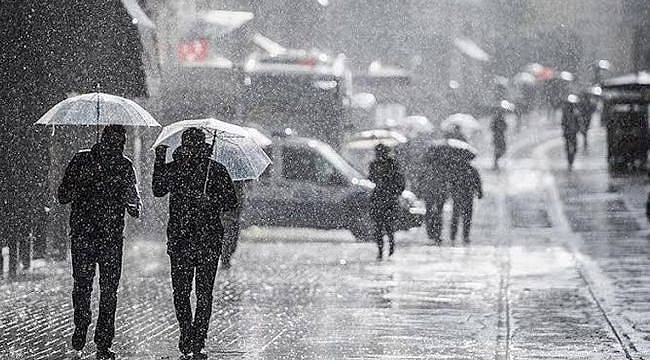 Önce yağmur sonra kar geliyor