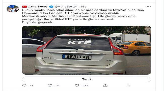 “Padişahlık biteli çok oldu aslanım”