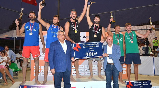 Plaj Voleybolu Balkan Şampiyonası sona erdi!