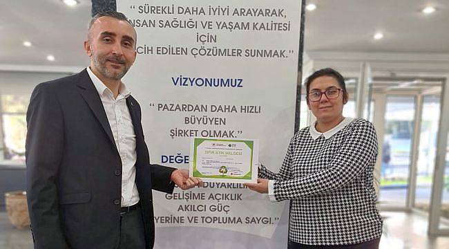 Santa Farma Genel Merkezi de Sıfır Atık Belgesi Aldı