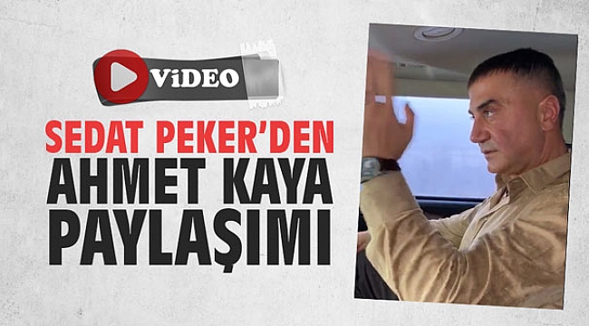 Sedat Peker’den Ahmet Kaya paylaşımı