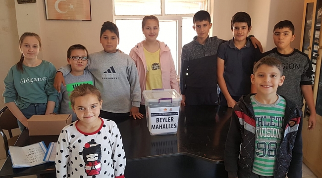 Seferihisar’da çocuklar muhtarlarını seçti