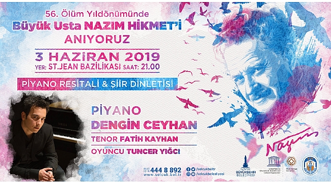 Selçuk’ta Nazım Hikmet anılacak