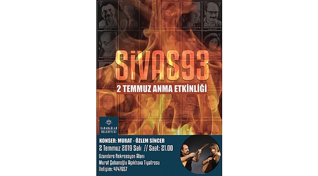 Sivas Katliamı Karabağlar’da anılacak!