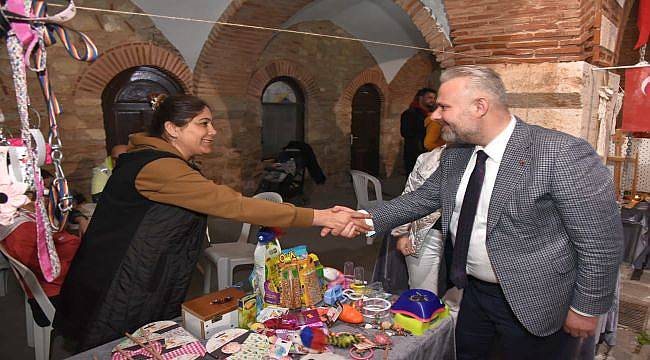 Taşhan’da Üretici Kadın Pazarı