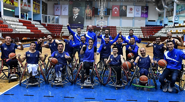 Tekerlekli Sandalye Basketbol Takımı, sezonu ikinci sırada tamamladı!