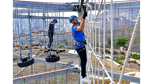Teleferik ve Macera Park’ta bakım molası