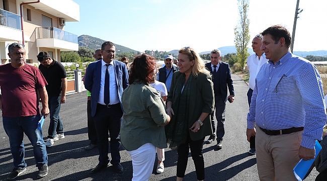 Urla’da asfalt hamlesi hızlandı