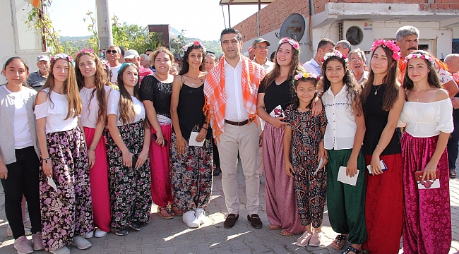 Üzüm Festivali, renkli görüntülere sahne oldu!