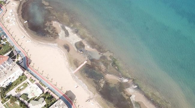 Yalova’da deniz suyu 25 metre çekildi