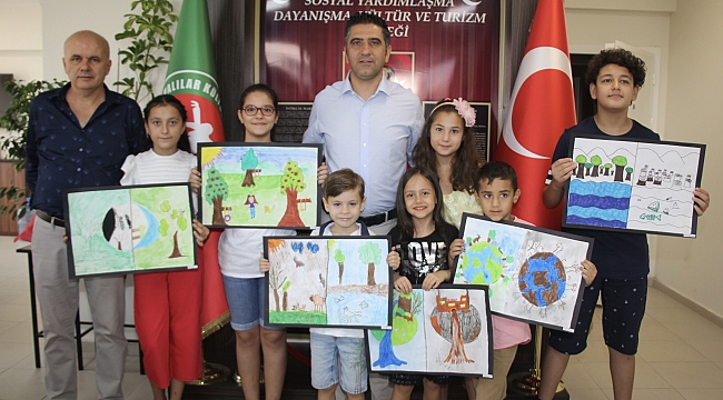 Yangın mağdurlarına Menderes’ten anlamlı destek