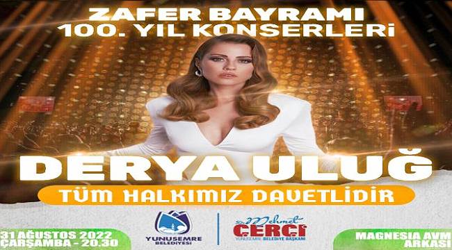 Zafer Coşkusu Yunusemre’de Doruğa Ulaşacak