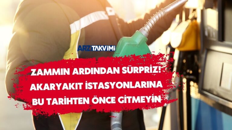 Zammın ardından sürpriz İNDİRİM! Akaryakıt istasyonlarına bu tarihten önce gitmeyin