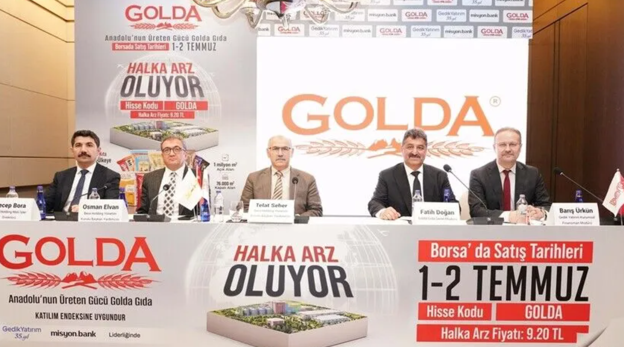 Golda Gıda halka arzında son gün